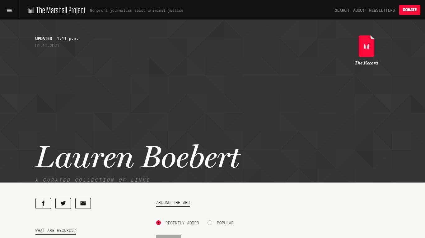 Lauren Boebert | The Marshall Project